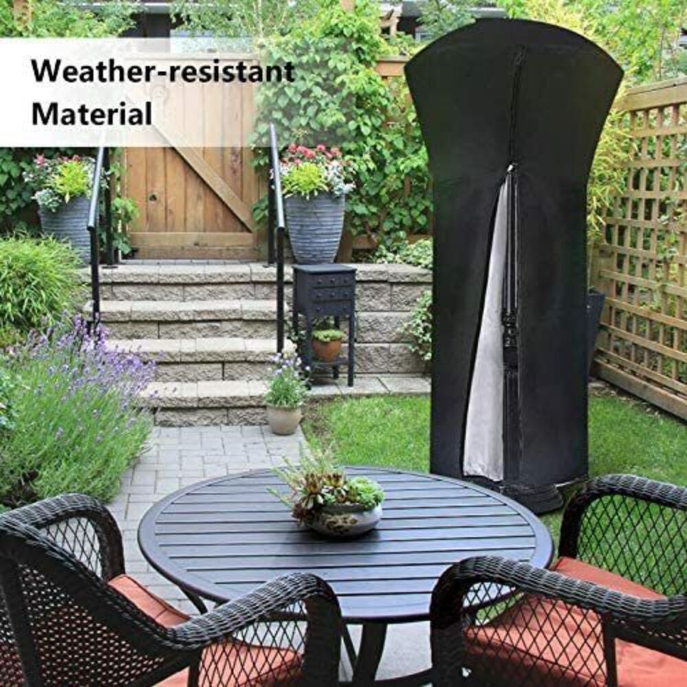 Coralov Standup Outdoor Round Patio Heater Covers 89'' H x 33" D x 19" B New